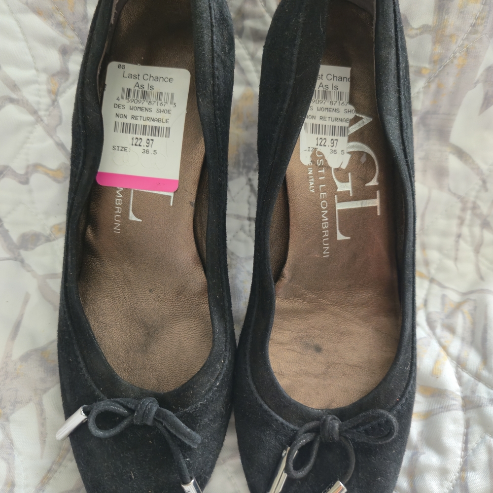 AGL Women's Black Ballet Flats